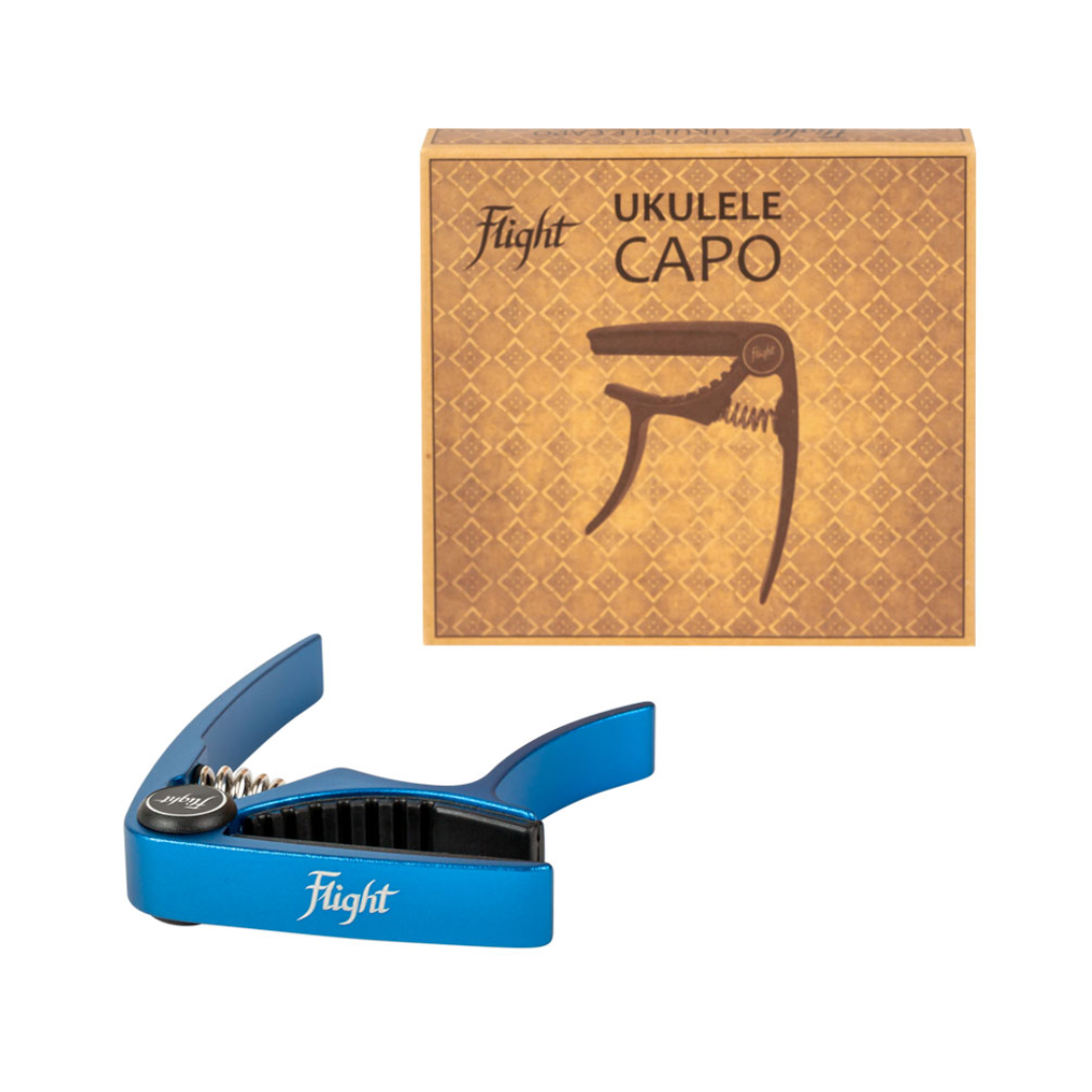 Capo Para Ukelele de Aluminio Flight Colores Variados