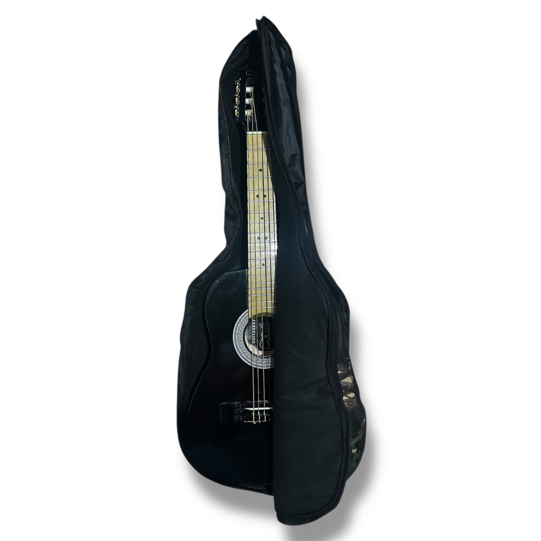 Funda Para Bajito Guitarra Infantil Diseño Natural