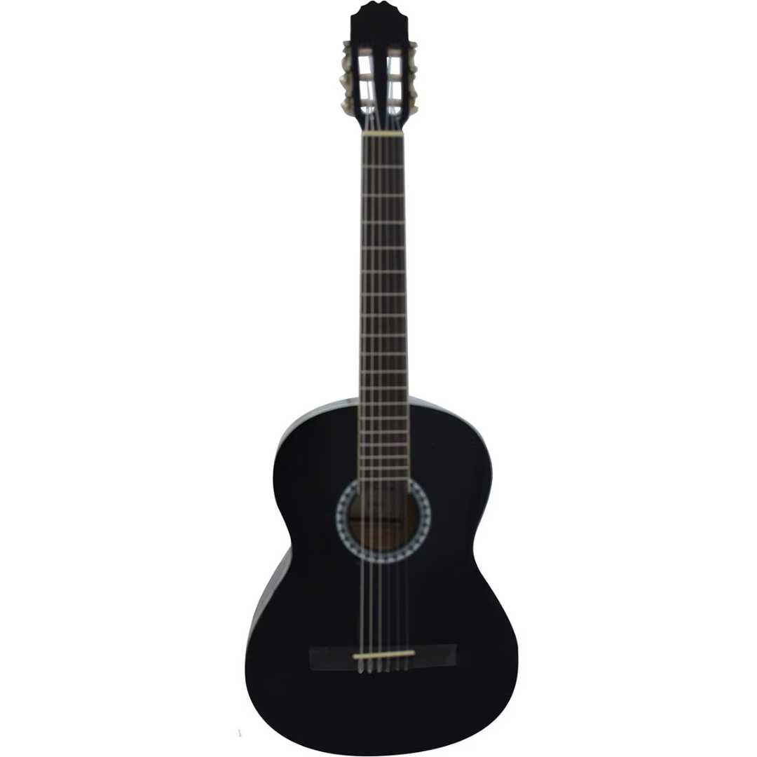 Gewa Guitarra Clásica Tamaño 4/4 Color Negro