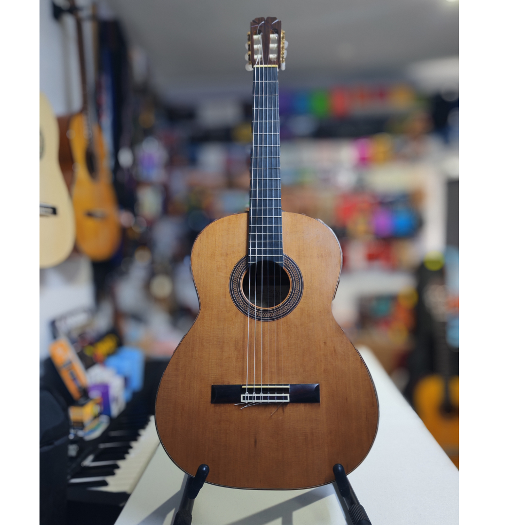 Guitarra De Concierto "Casa Rubio" Palo De Rosa De La India y Cedro Canadiense