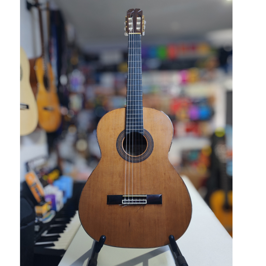Guitarra De Concierto "Casa Rubio" Palo De Rosa De La India y Cedro Canadiense