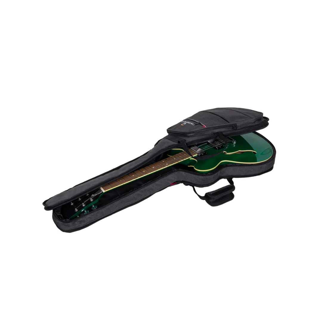 Crossrock CRSG107SADG Funda Gig Bag Para Guitarra Eléctrica Arch Top Hollow Body de 16" Metro Standard Series