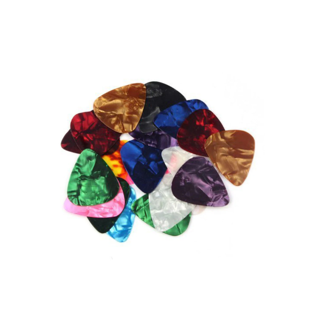 Plumilla Plástico Perlado Colores Variados Musiclily 1.0 mm