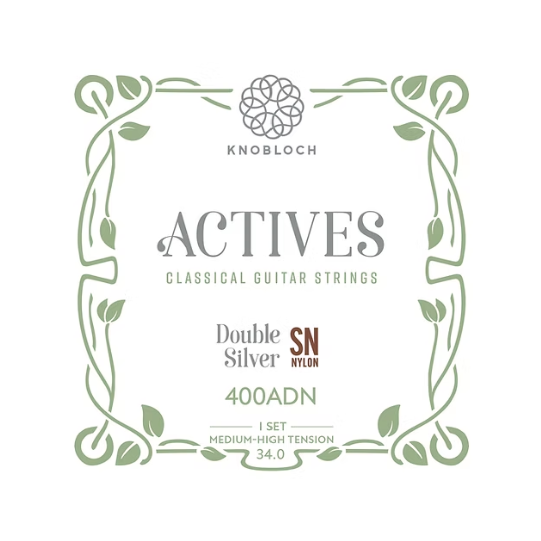 Knobloch Actives Cuerdas de Guitarra Clásica 400ADN Double Silver