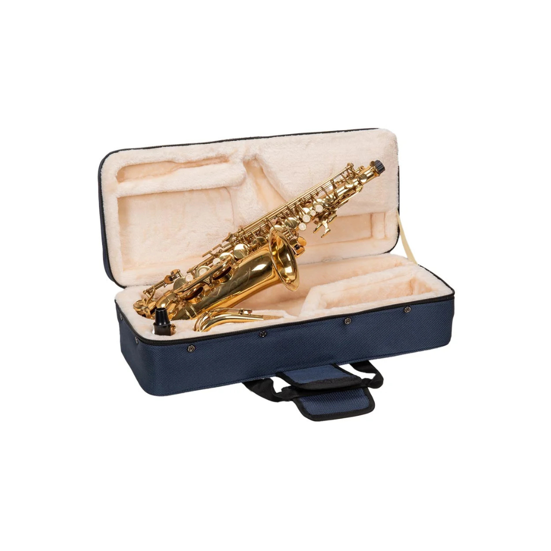 Estuche Crossrock Para Saxofon Alto CRP300AS-R de Espuma Tipo Mochila