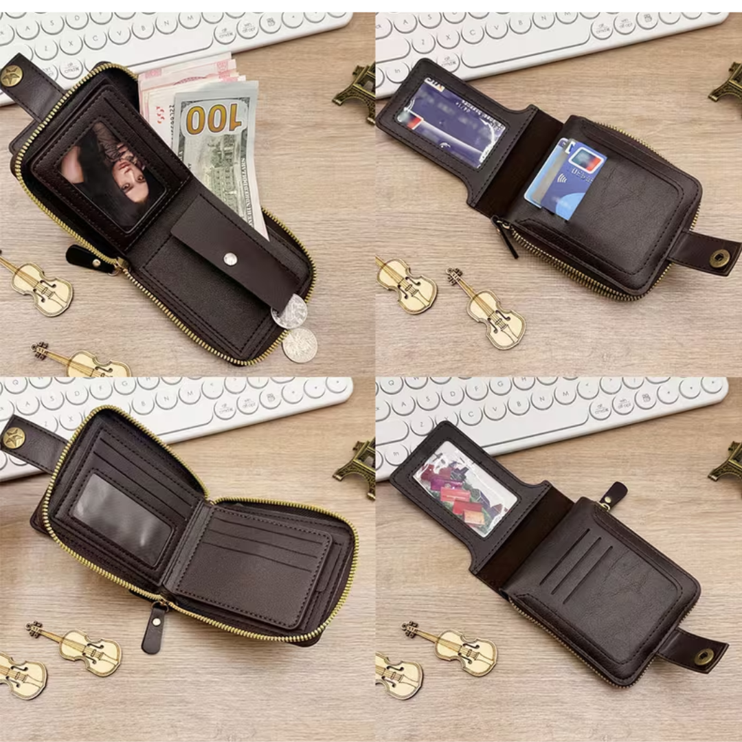 Cartera Diseño Fender Negro