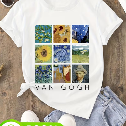 Playera Pinturas Van Gogh