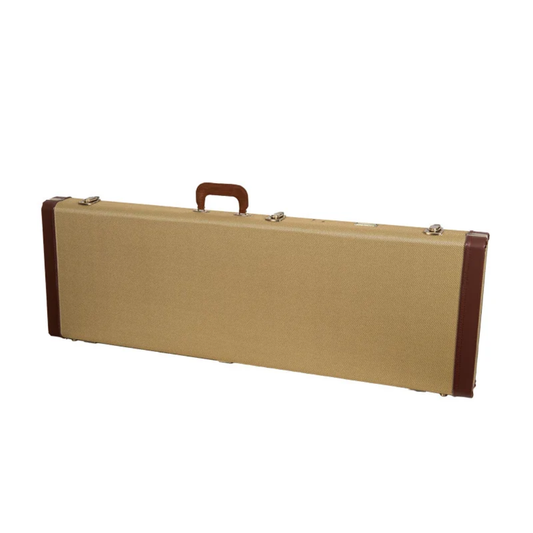 Crossrock Estuche Para Bajo Eléctrico Master Series Tela-Tweed CRW720BFT