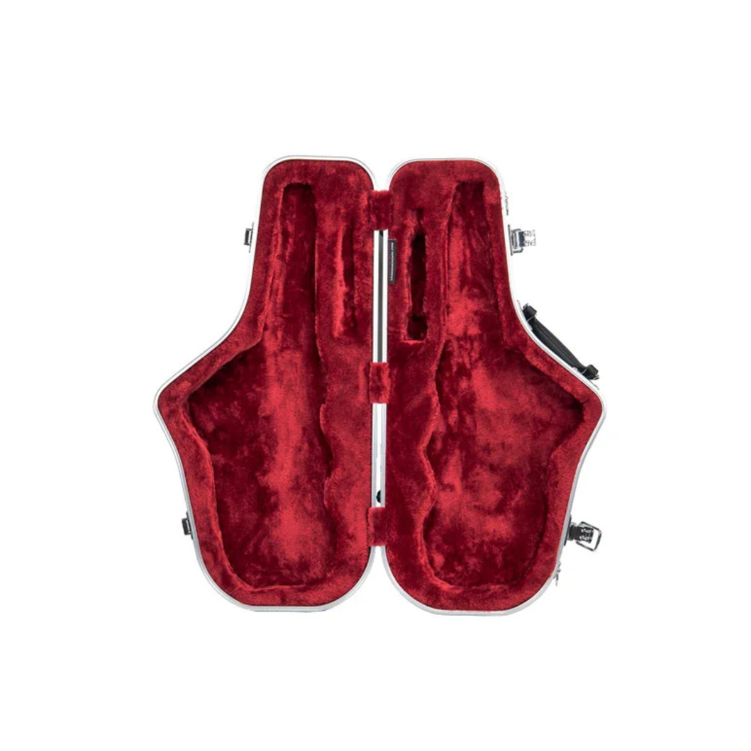 Estuche Crossrock CRA862 ABS Moldeado de Saxofon Alto