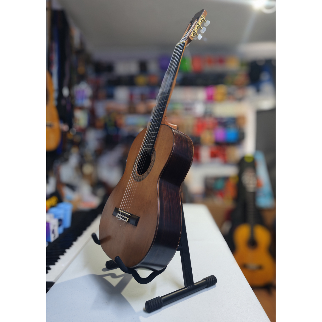 Guitarra De Concierto "Casa Rubio" Palo De Rosa De La India y Cedro Canadiense