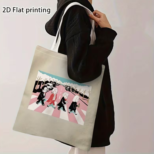 Tote Bag Bolso Compositores Clásicos Estilo The Beatles
