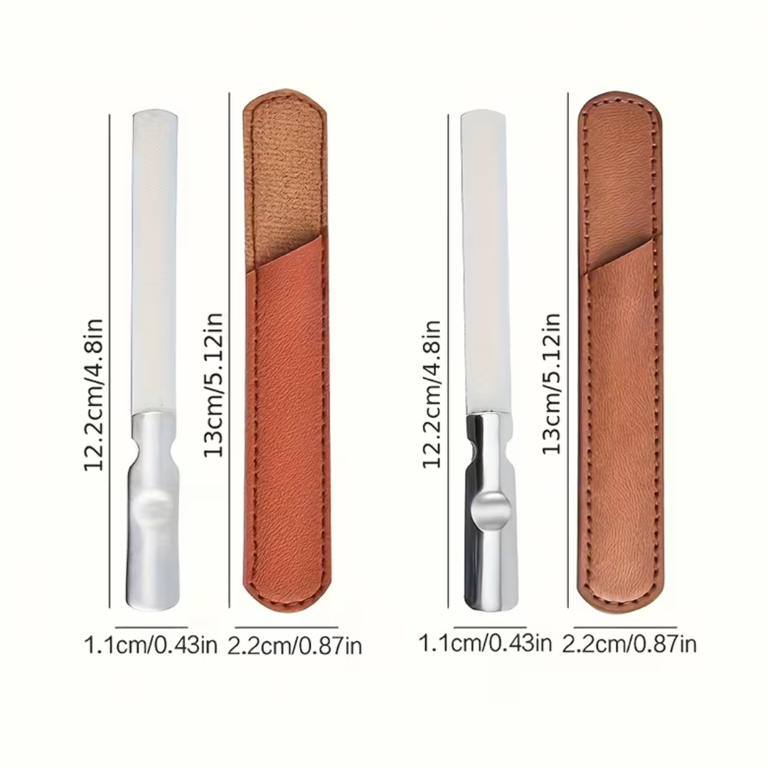 Lima de Acero Inoxidable Con Estuche