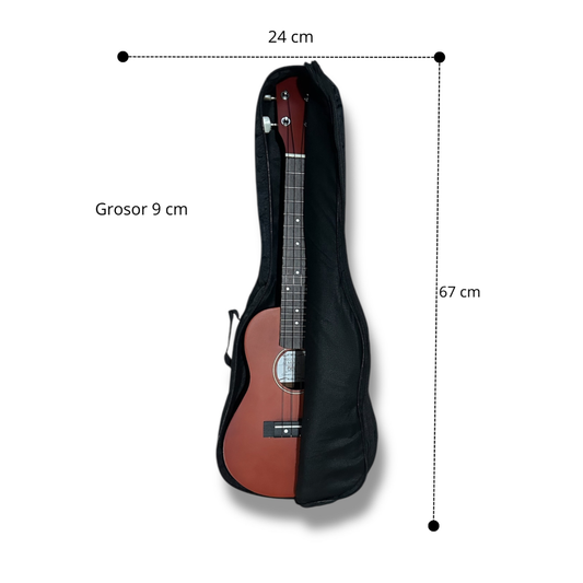 Funda Para Ukelele Tenor 24x9x67