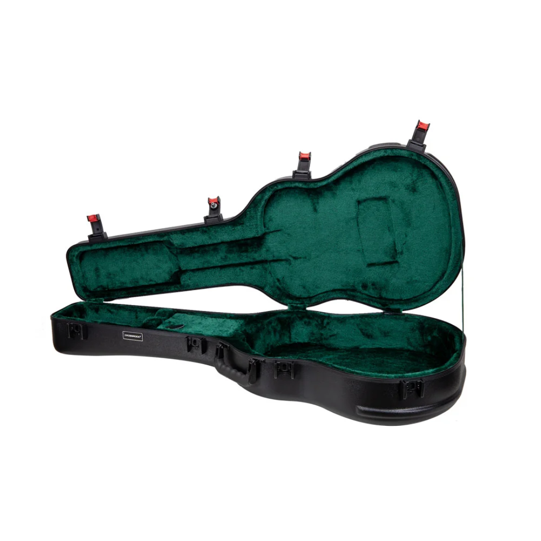 Estuche Crossrock Jumbo Dreadnought Para Guitarra Acústica
