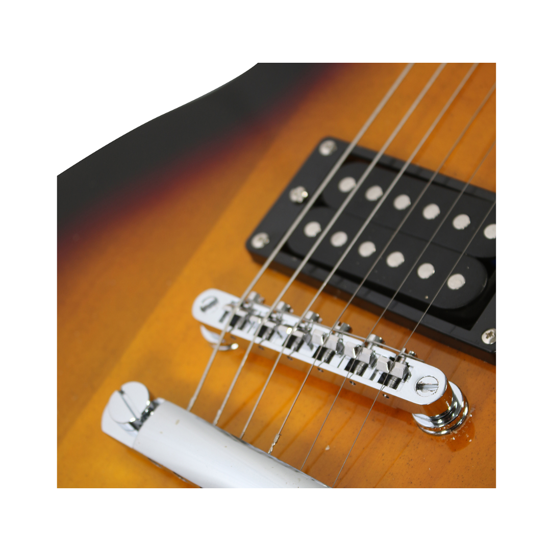 Smithfire Paquete De Guitarra Eléctrica Tipo Les Paul LP-100 Pack Acabado Sombreado ó Sunburst