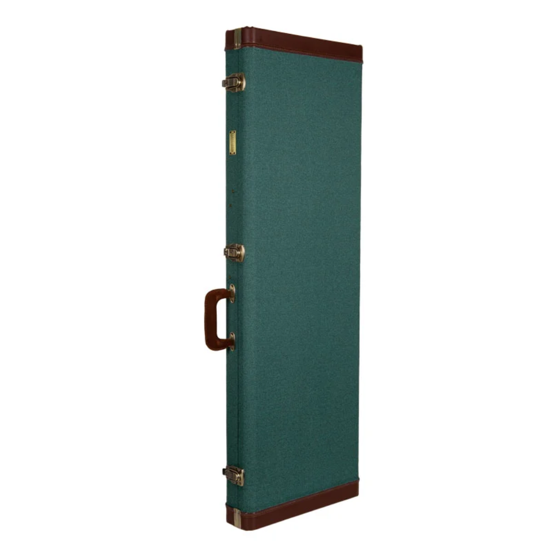 Crossrock Estuche para Bajo Eléctrico Master Series Azul Malaquita CRW720B