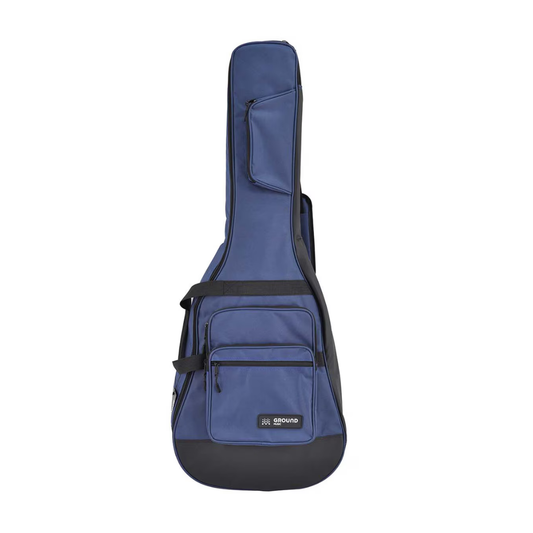 Ground Music Funda de Guitarra Acústica Azul