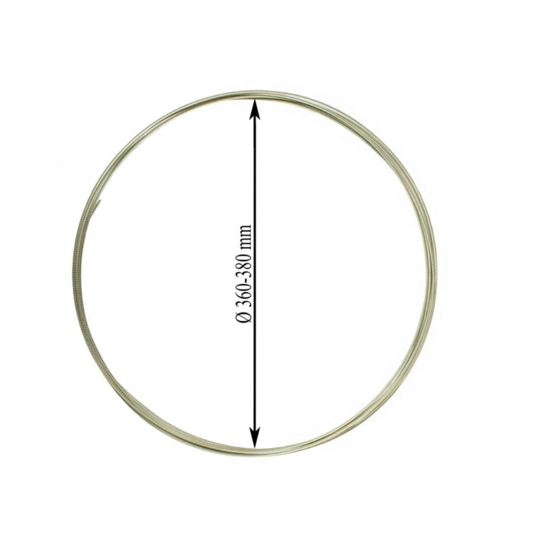SINTOMS 249119FRBe.h. V8 Baby Roll Rollo de trastes por metro 2.5 mm 8 metros nickel silver 18%