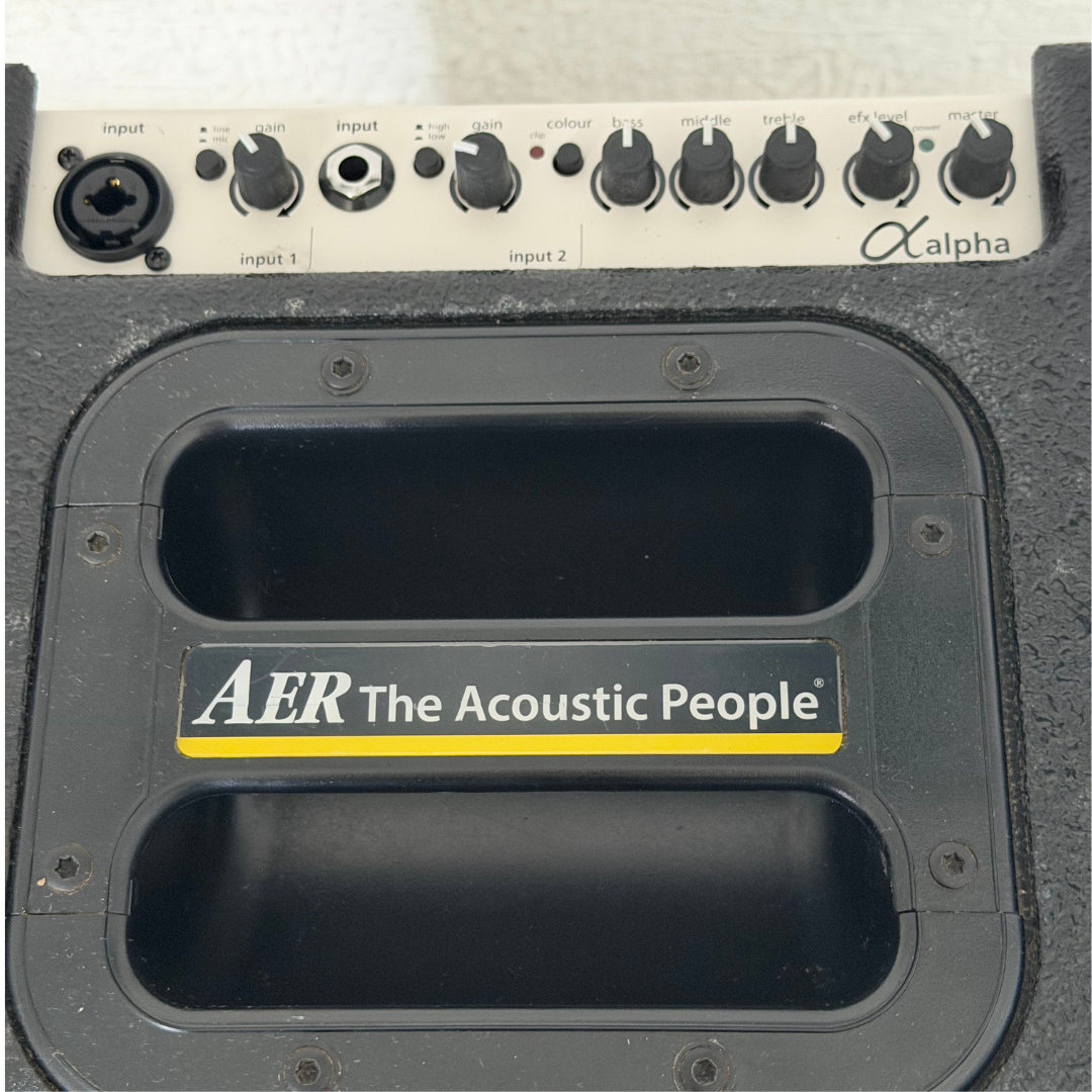Amplificador AER Alpha 100W Para Guitarra Acústica Clásica Seminuevo