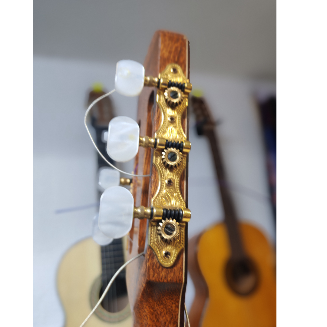 Guitarra De Concierto "Casa Rubio" Palo De Rosa De La India y Cedro Canadiense