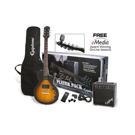 Paquete Guitarra Eléctrica Epiphone Les Paul SB