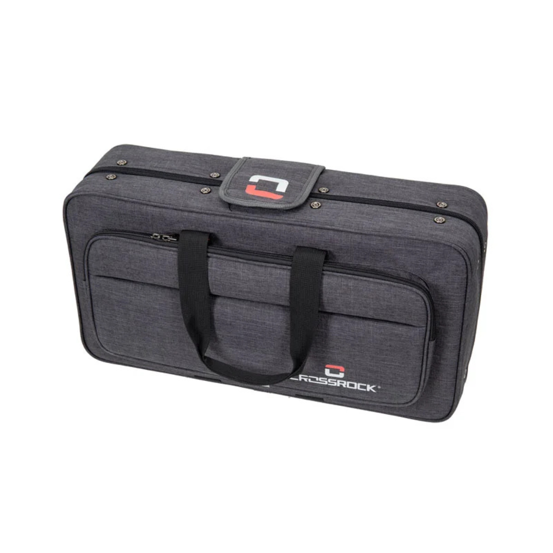 Estuche Crossrock Para Trompeta Espuma Exterior Oxford Rectangular