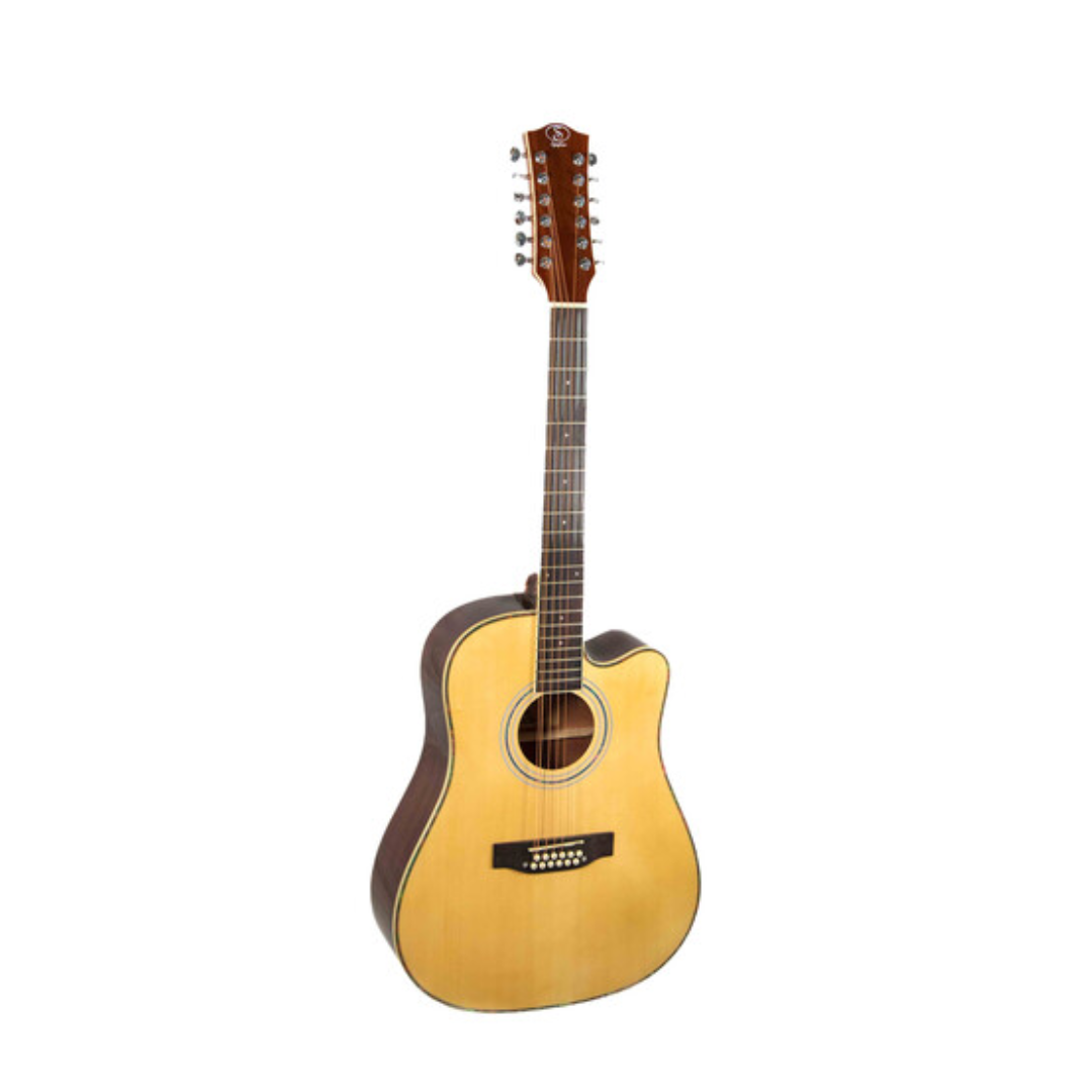 Guitarra Docerola Symphonic Electroacústica Color Natural J-20CE N