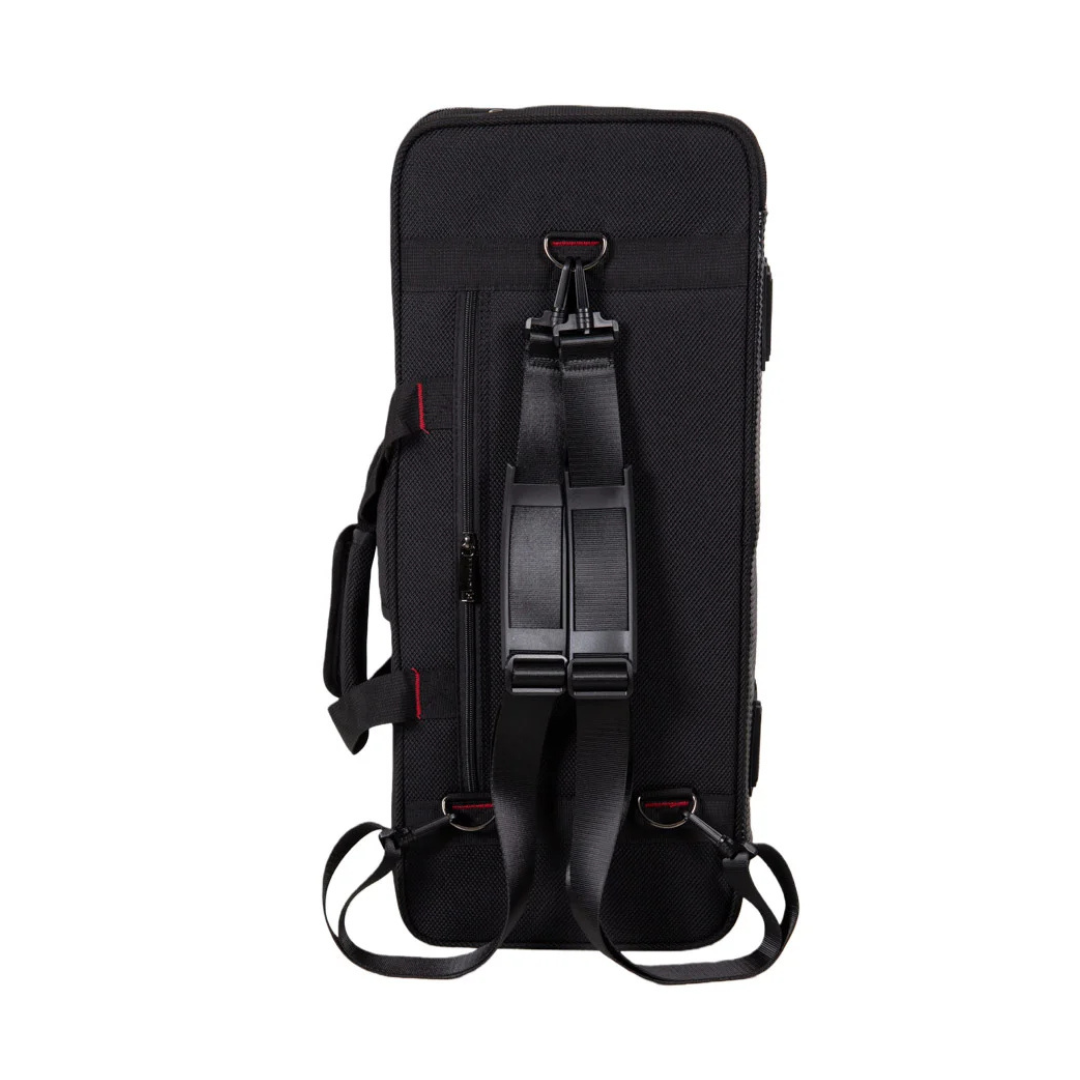 Estuche Crossrock Para Saxofon Alto CRP300AS-R de Espuma Tipo Mochila