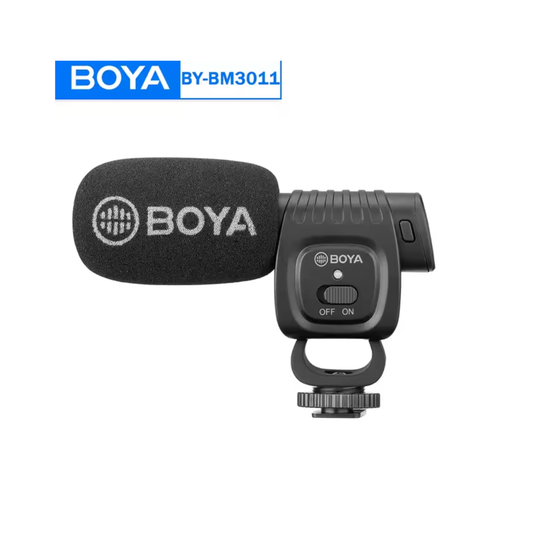 Microfono Compacto Shotgun Boya By-BM3011