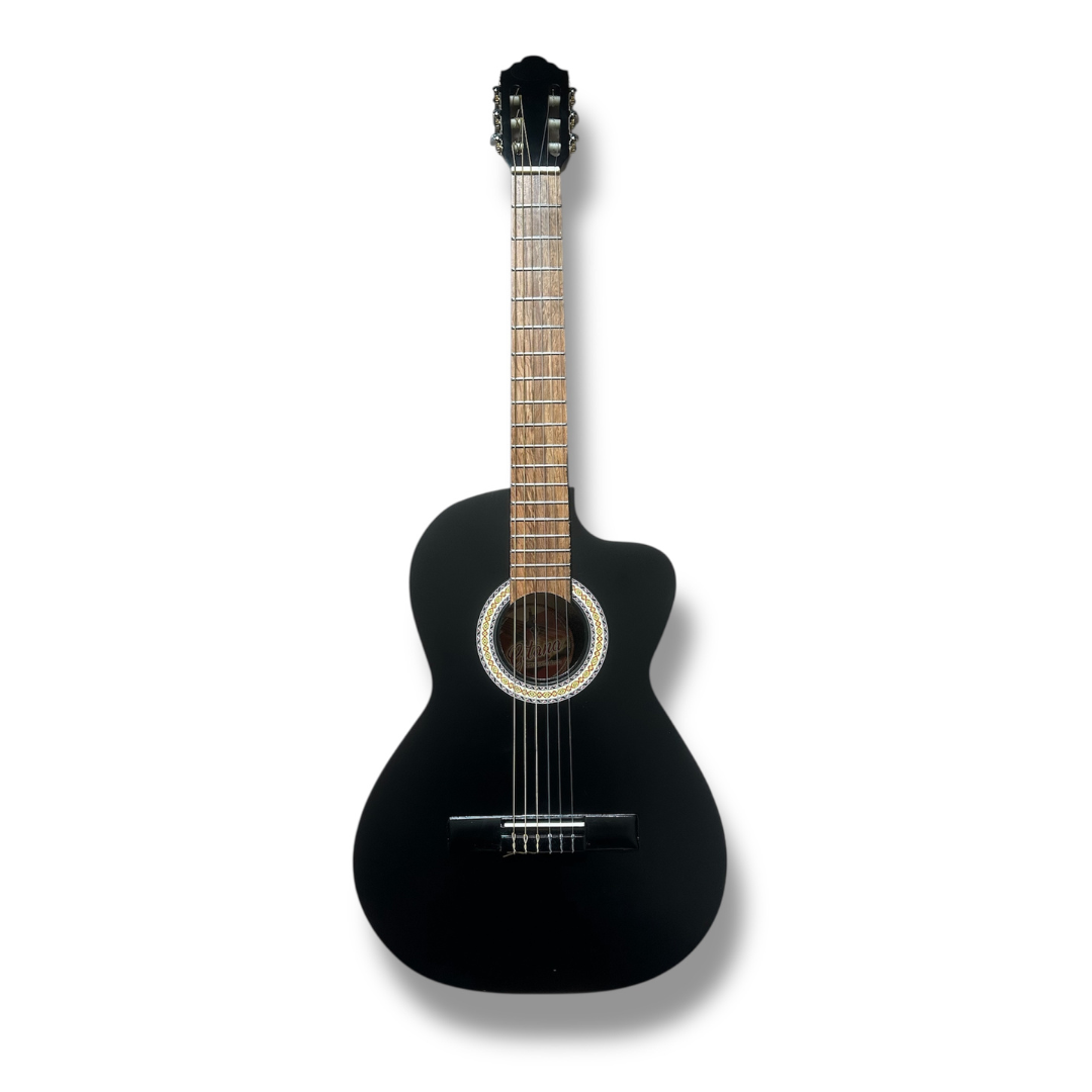 Guitarra Acústica La Gitana con Corte Negra