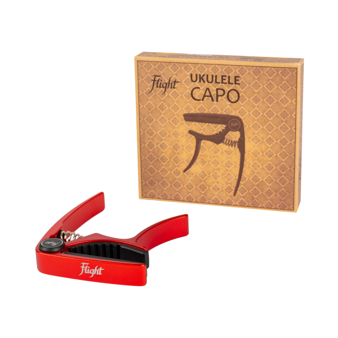 Capo Para Ukelele de Aluminio Flight Colores Variados