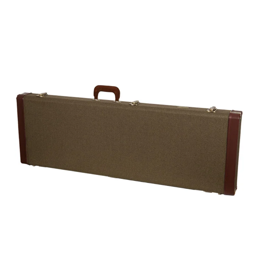 Crossrock Estuche para Bajo Eléctrico Master Series Verde Oliva CRW720BOG