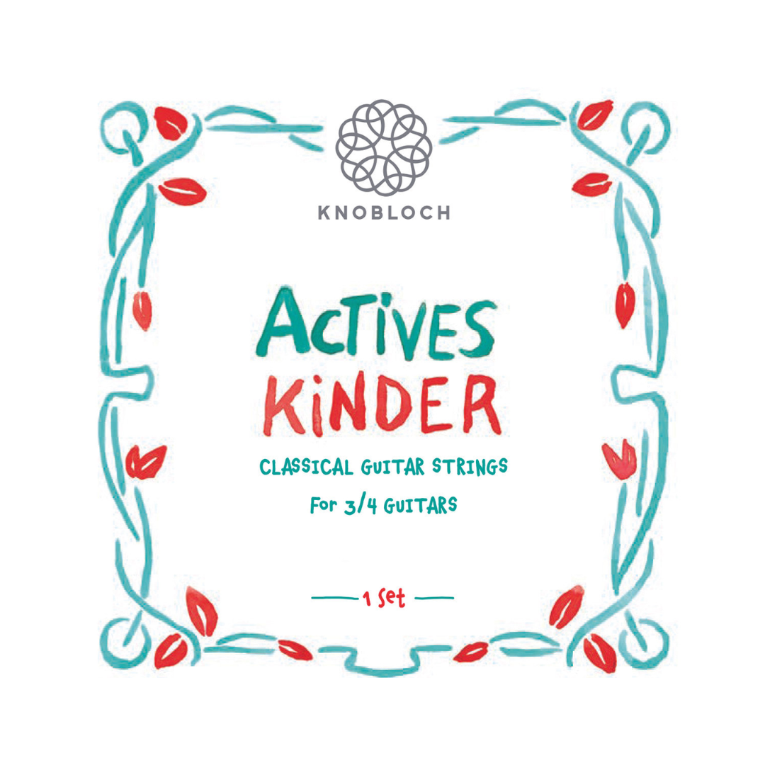 Knobloch Cuerdas Para Guitarra Clásica 3/4 Actives Kinder