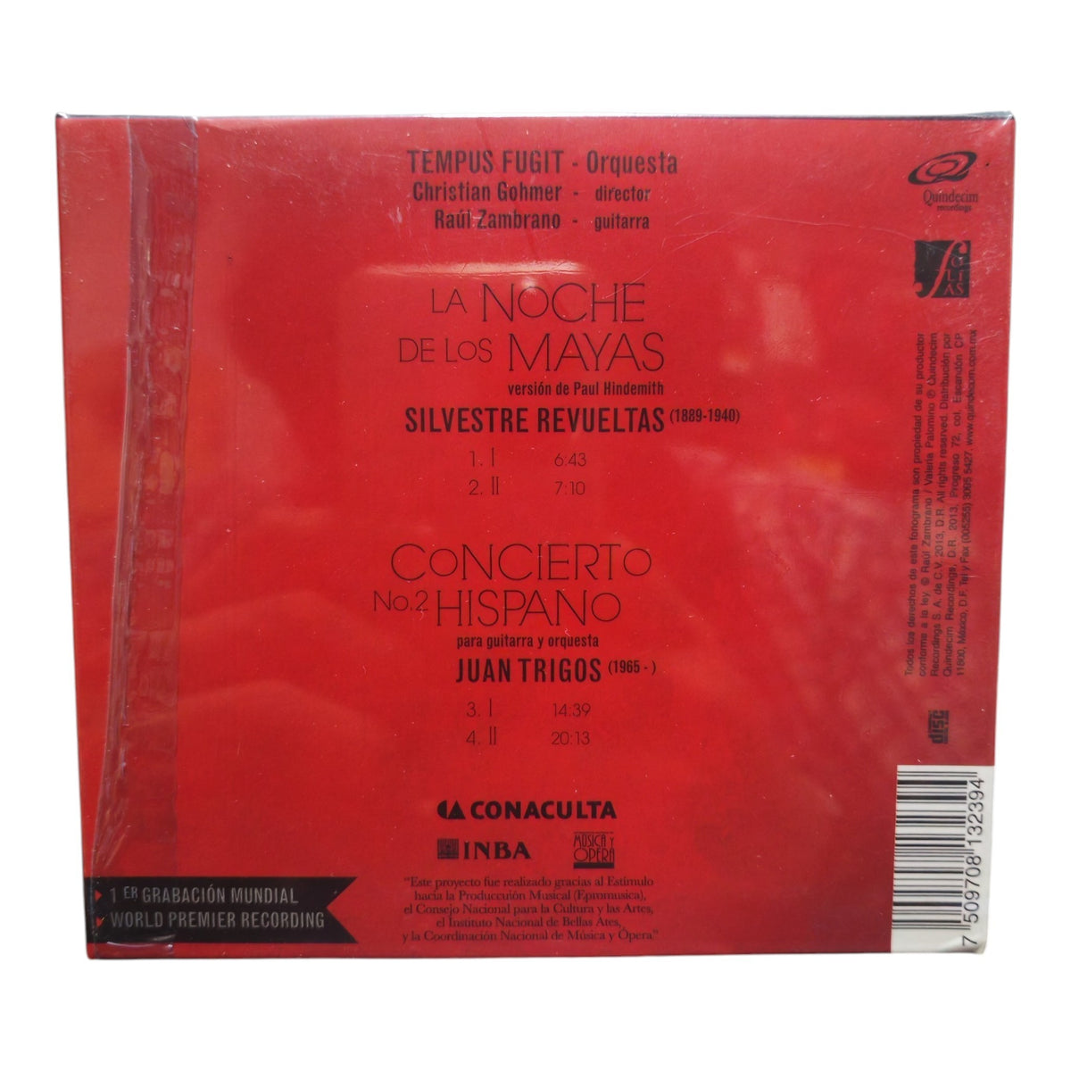 CD Disco Compacto "La Noche de los Mayas | Concierto no. 2 Hispano