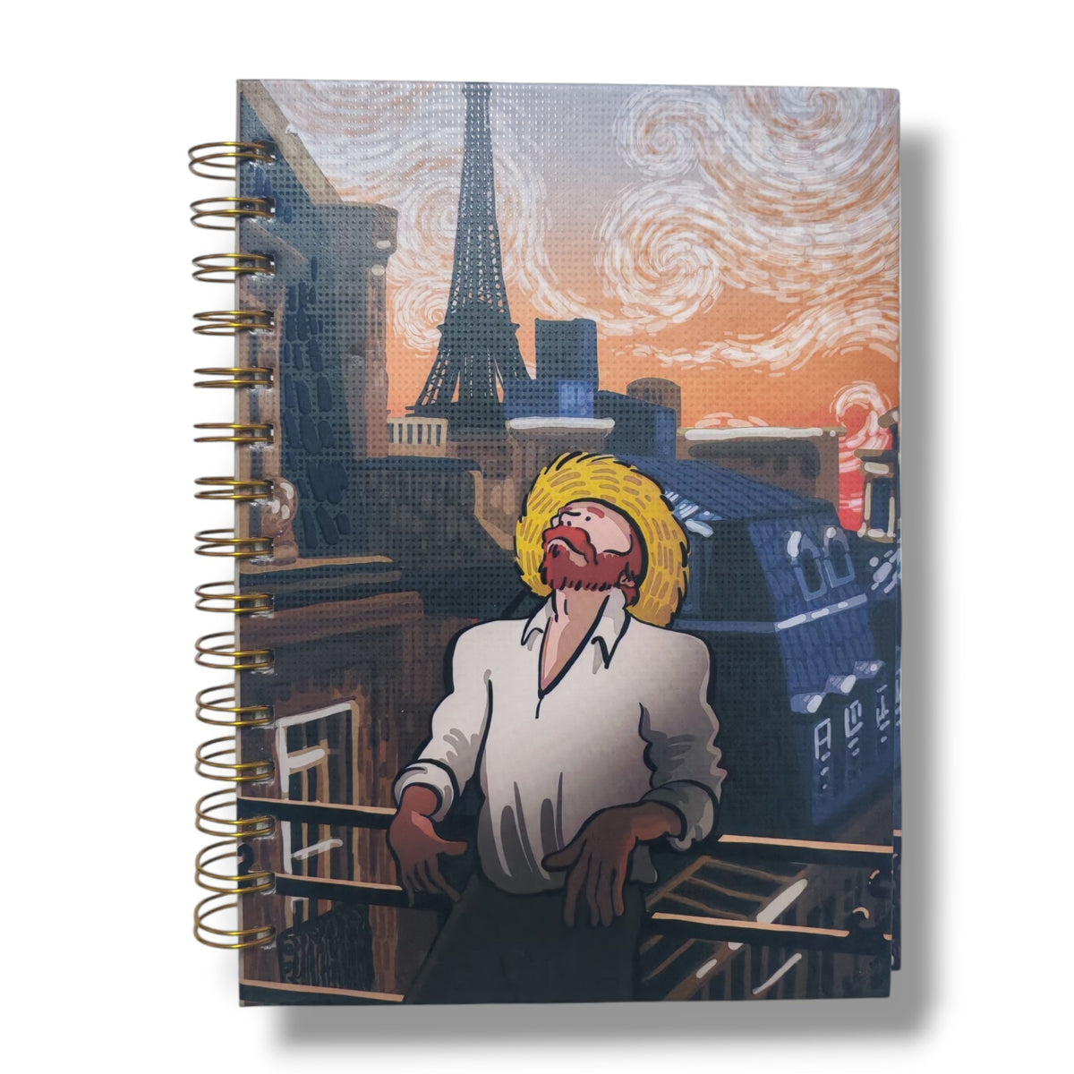 Libreta Francesa Espiral Van Gogh Diseño Moderno Marca Altos (varios modelos)