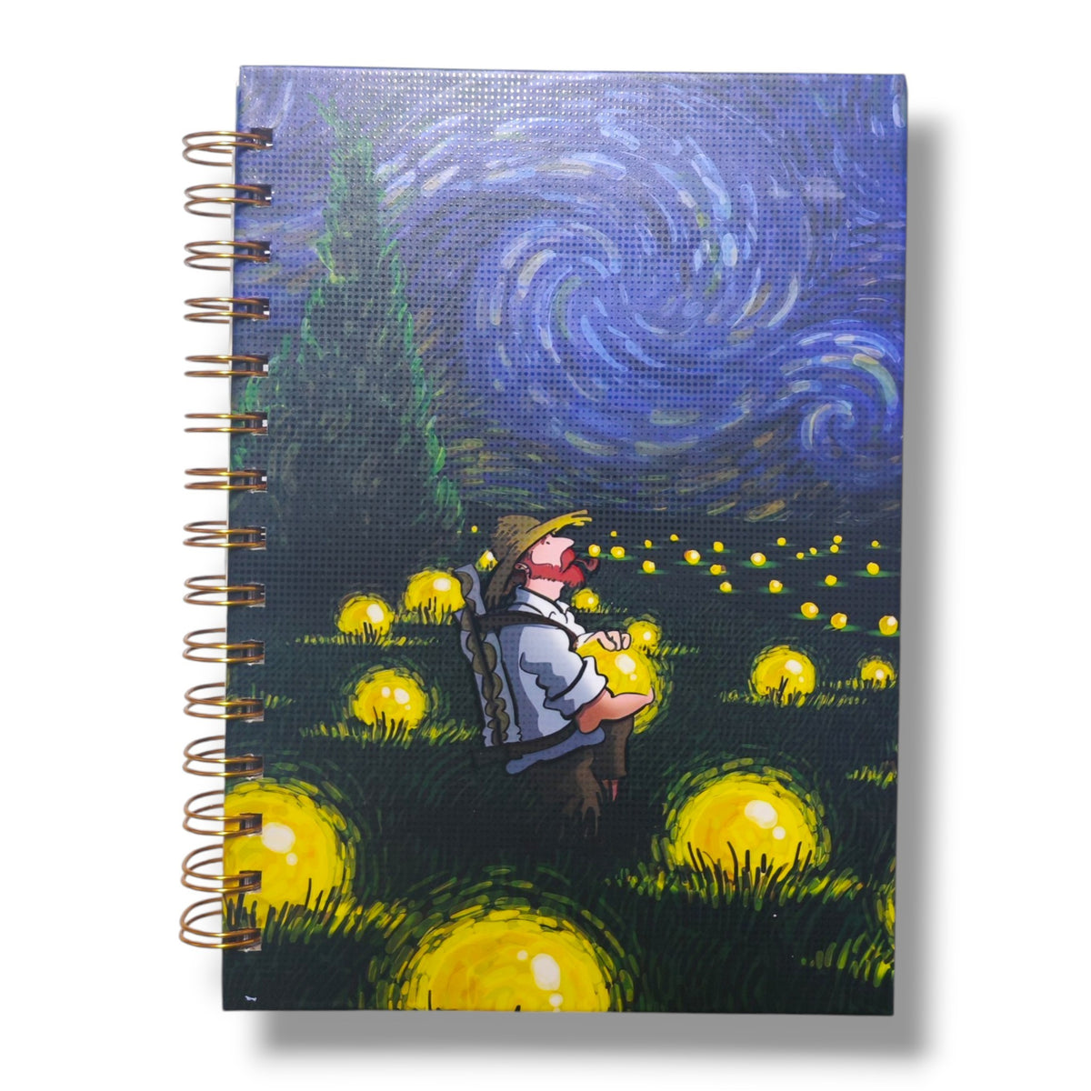 Libreta Francesa Espiral Van Gogh Diseño Moderno Marca Altos (varios modelos)