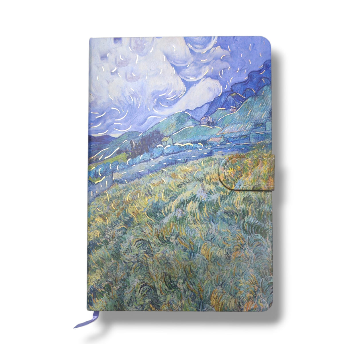 Libreta Monet con Broche Imán Cuadro Chico