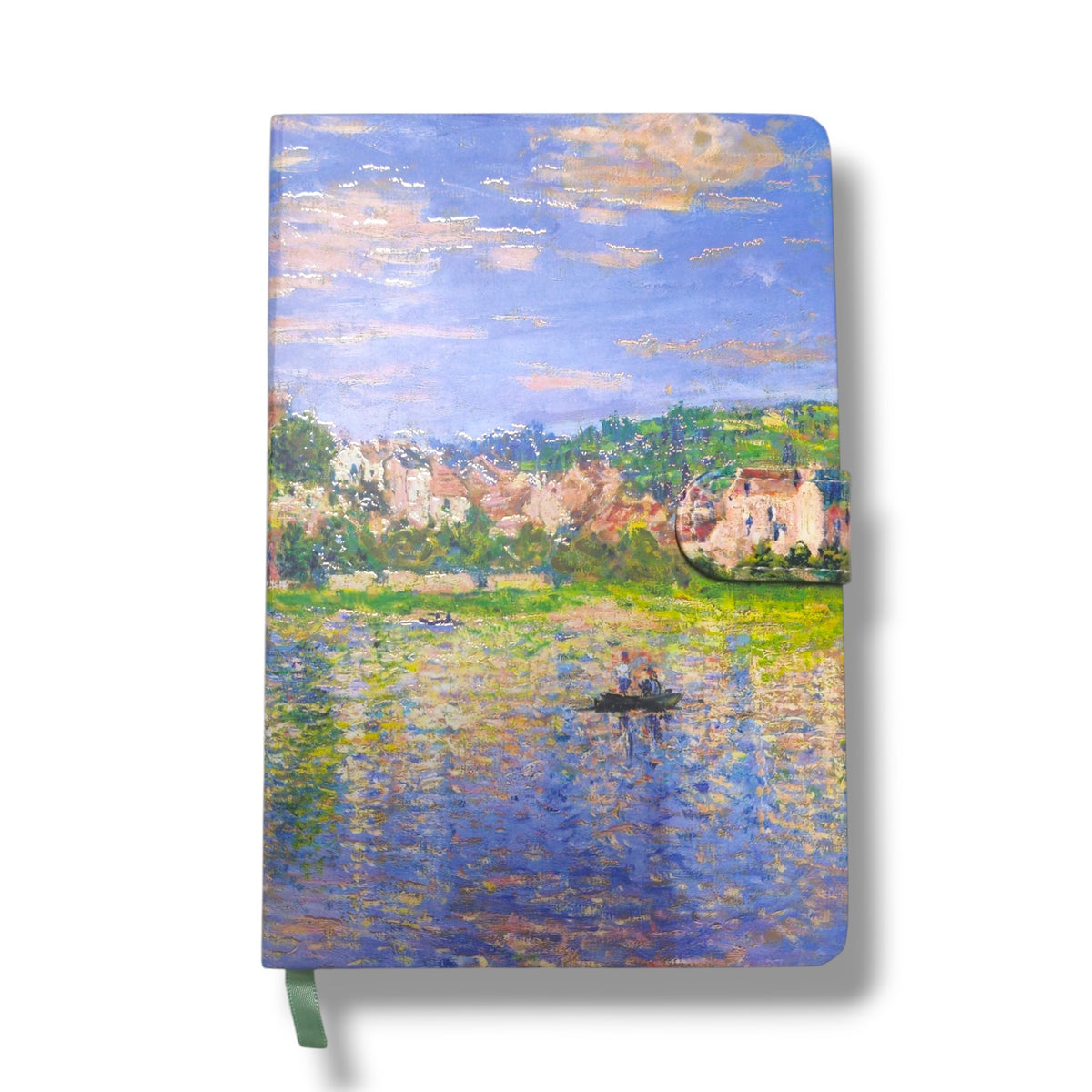 Libreta Monet con Broche Imán Cuadro Chico