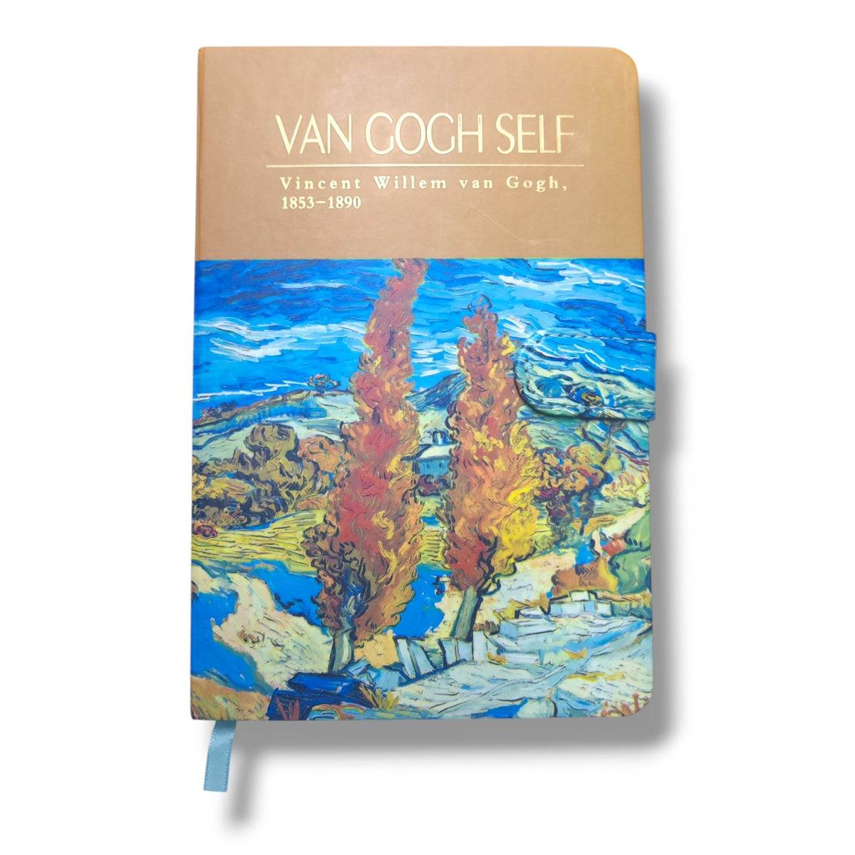 Libreta Van Gogh Self con Broche Imán Cuadro Chico