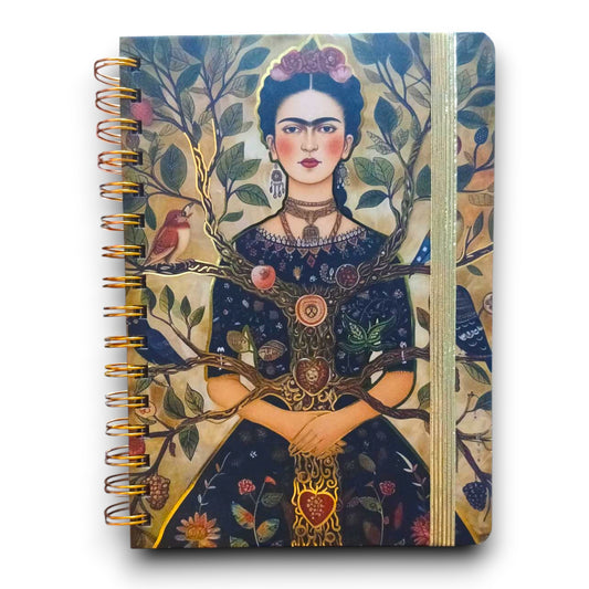 Libreta Espiral  " Frida Kahlo"