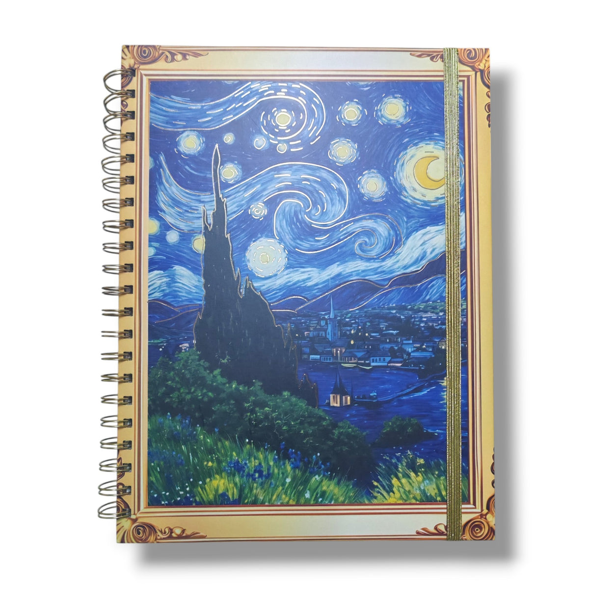Libreta Profeesinal Diseño Marco Grande con Stickers