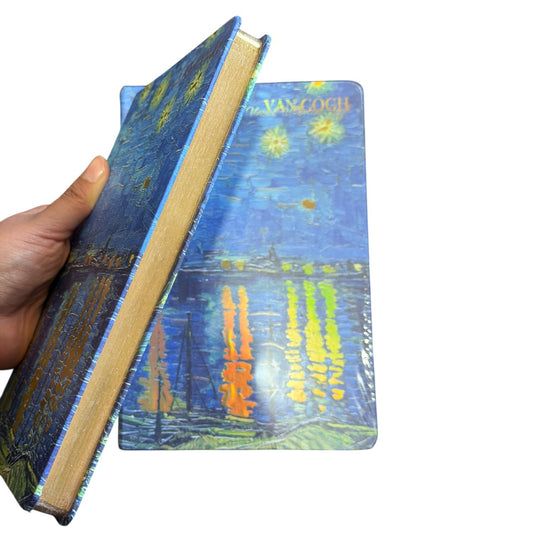 Libreta Diseño La Noche Estrellada Cuadro Chico