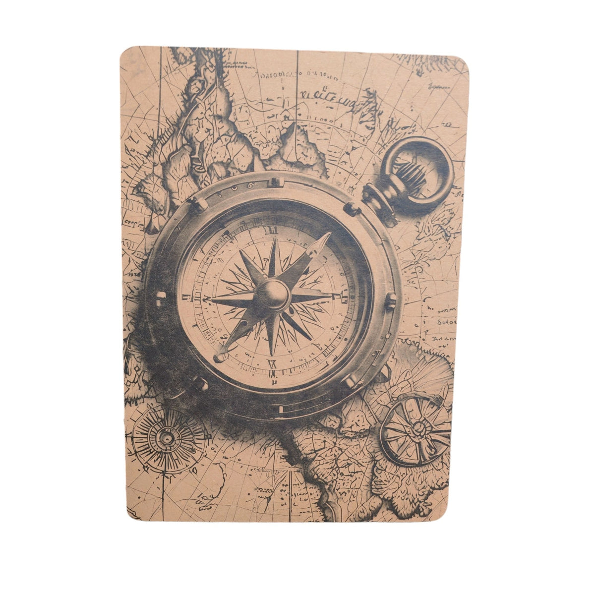 Libreta Empastado Kraf Sepia Para Dibujo 96 Hojas