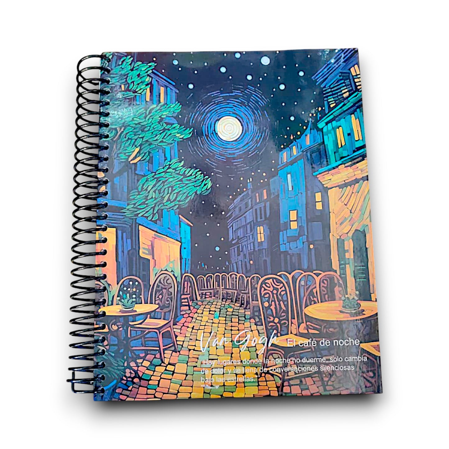 Libreta De Espiral Grande Ilustraciones Van Gogh