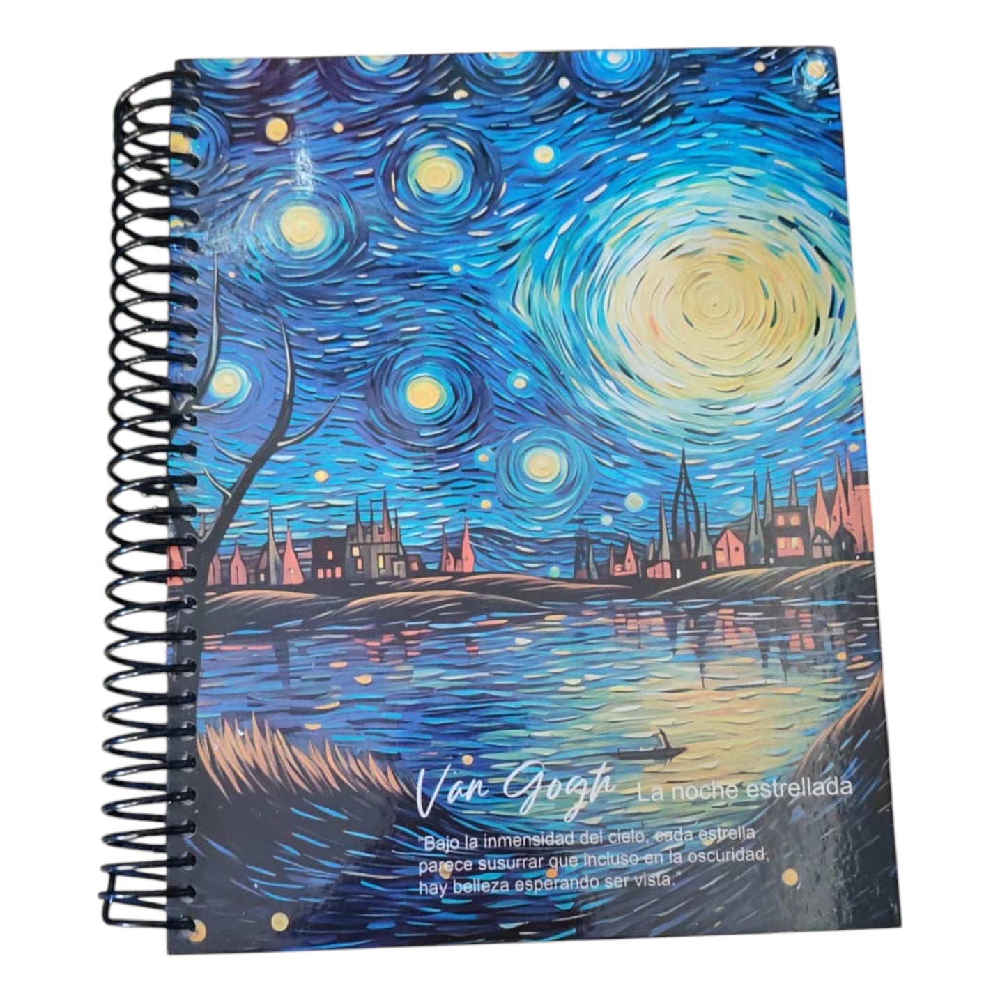 Libreta De Espiral Grande Ilustraciones Van Gogh