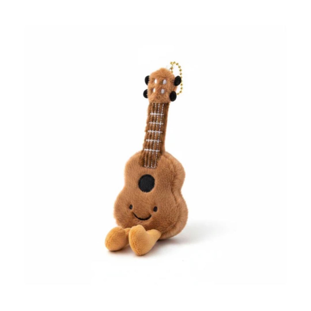 Llavero de Guitarra de Peluche