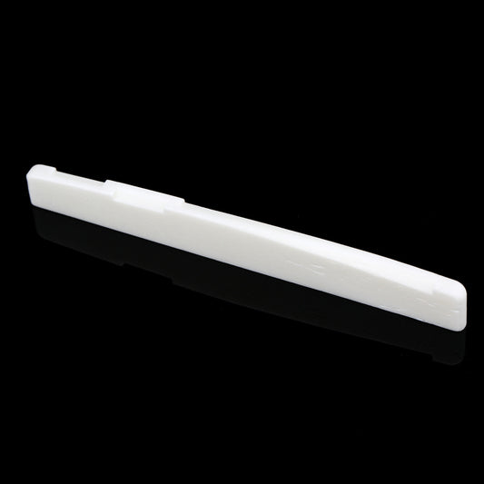 Cejilla Inferior de Puente para Guitarra Acústica con Compensación Hueso de Res 72 x 3 x 9 mm