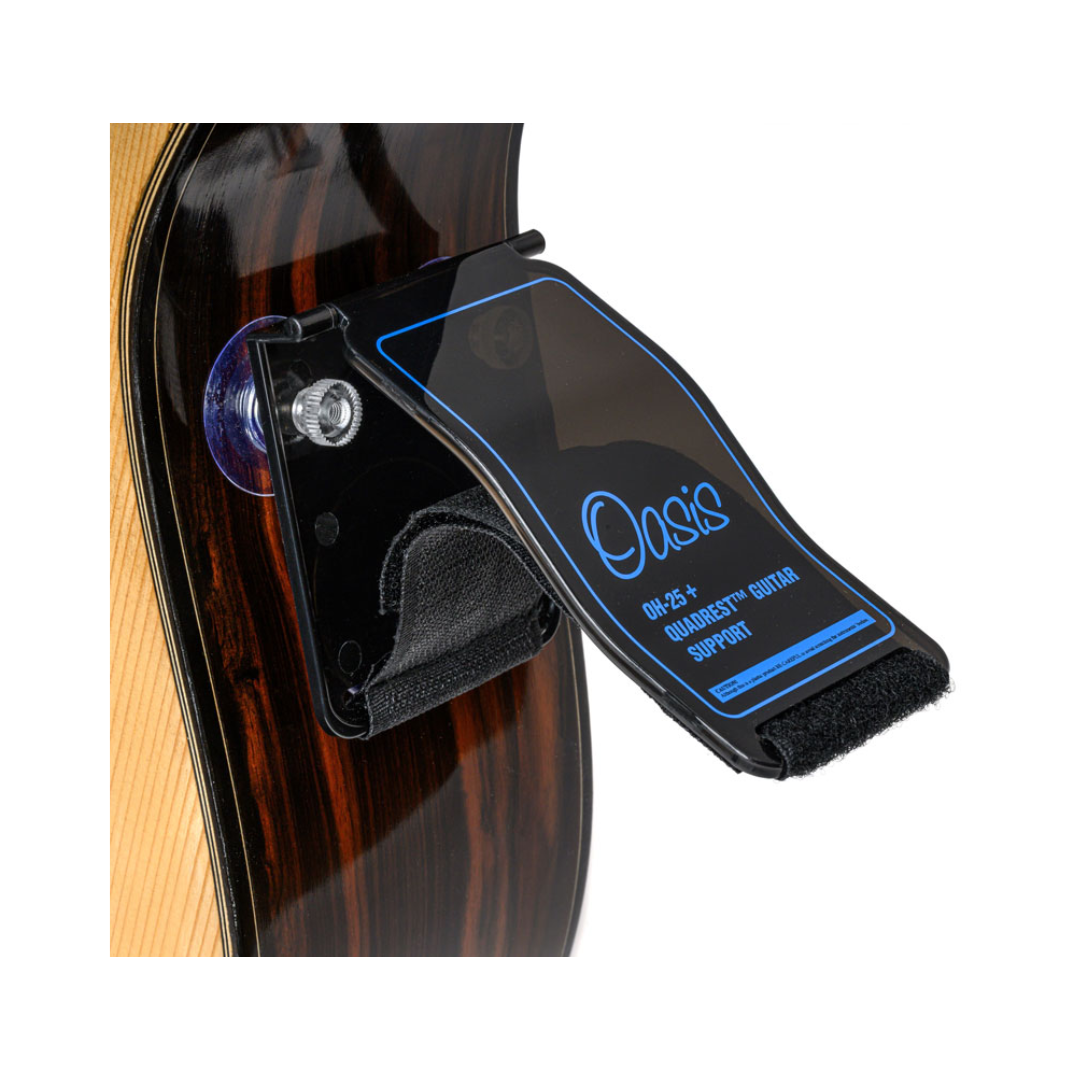 Soporte Para Guitarra Oasis Quadrest OH-25+ con Bolsa de Transporte