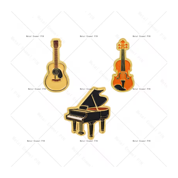 Pin con Forma de instrumentos