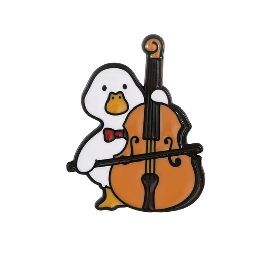 Pin Patitos Músicos